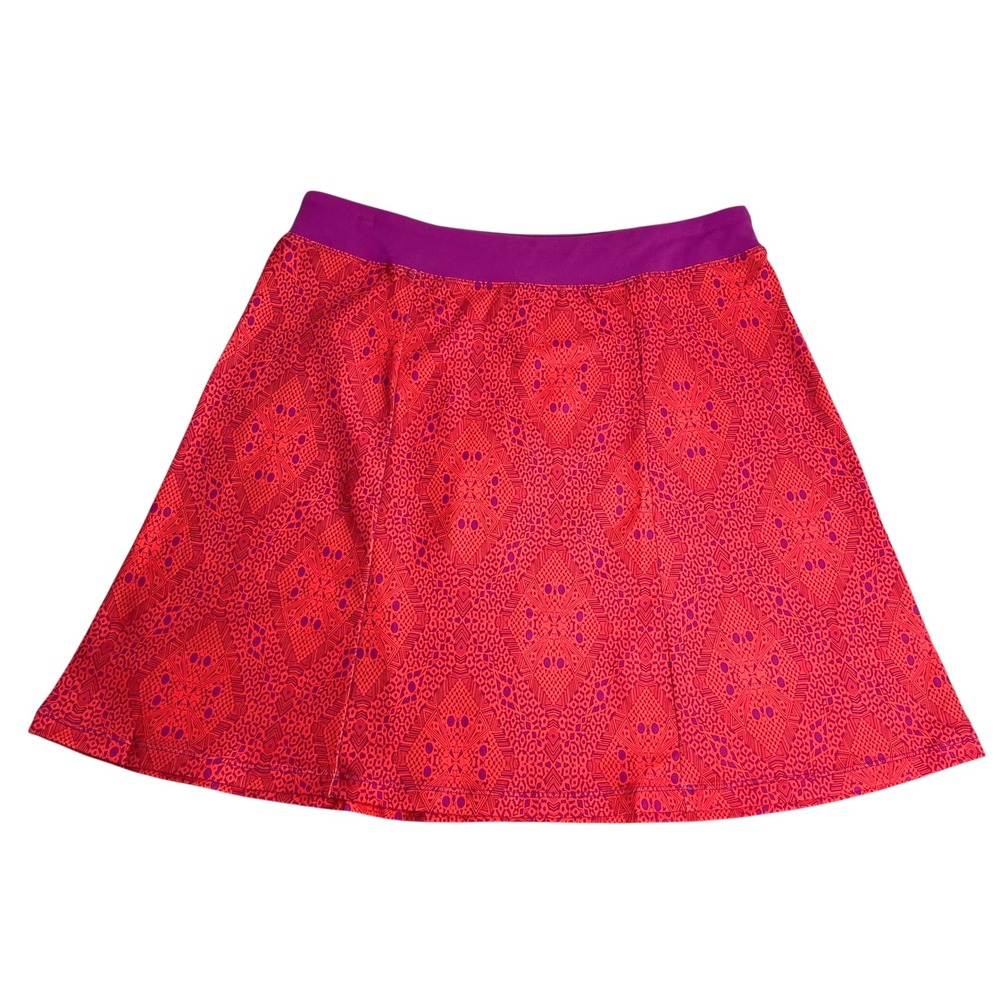NEW Prana‎ Jenna skirt Size M Poppy Kaleidoscope modest church